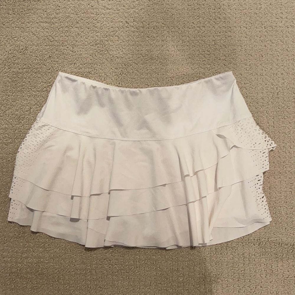 Lucky in love tennis skirt